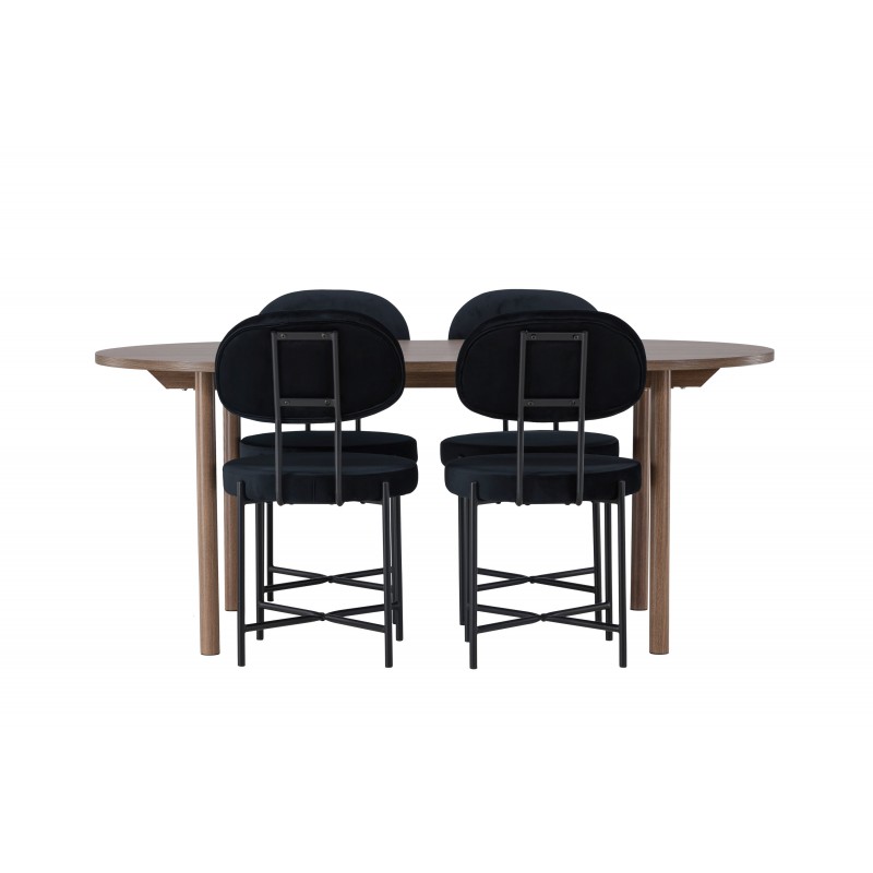 Spisebordssæt Andy med stole Stella