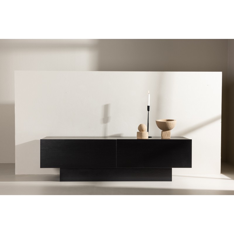 Cuenca TV Bænk 160cm - Sort billede