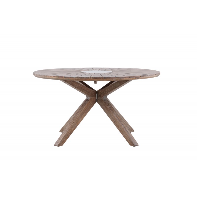 Rosario Rundt Spisebord - Brun