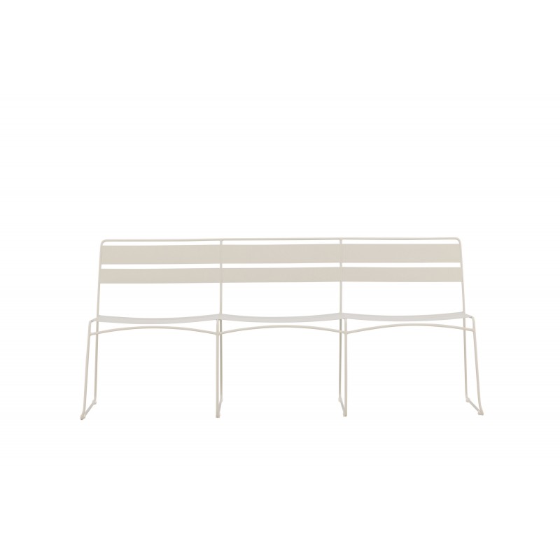 Lina 3 personers havebænk - Beige