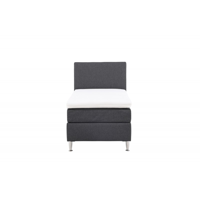 Toledo Kontinentalseng 90x200cm - Mørkegrå billede