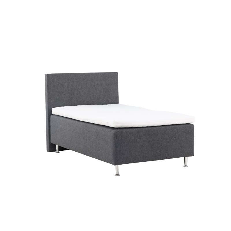 Kontinentalseng Mesa 120x200  - Mørkegrå Stof