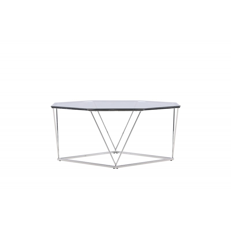 osterlen Sofa Bord  - Sølvgrå og Transperant