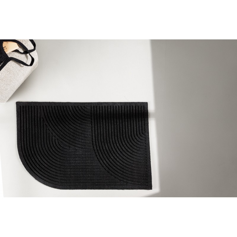 Valentino Tæppe  60x90cm - Sort