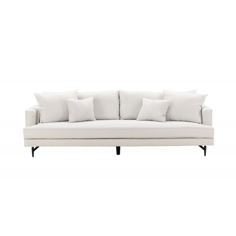 Sofia 3 personers Sofa  - Beige Stof