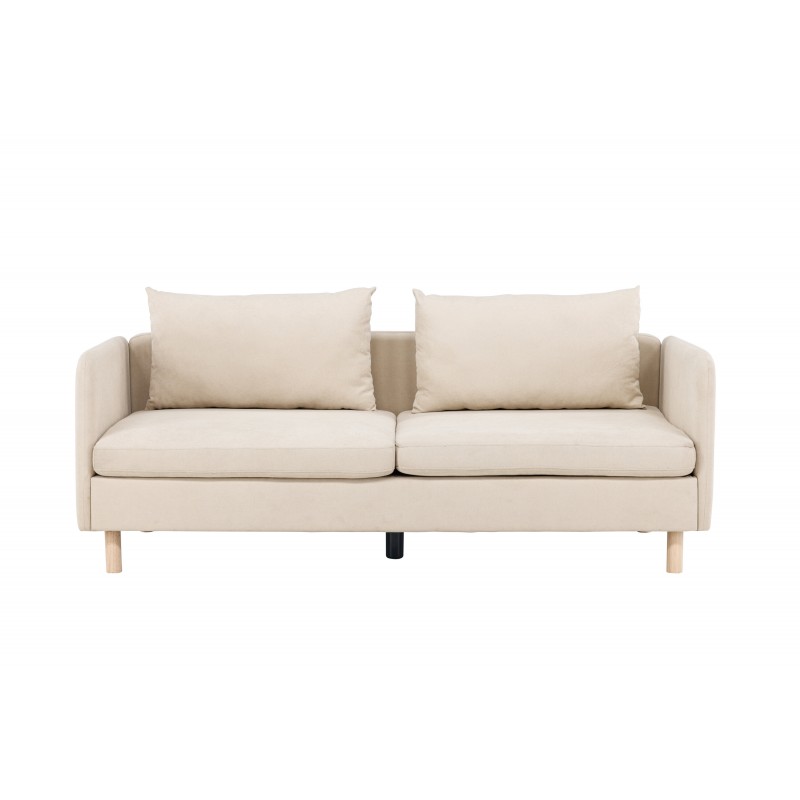 Zero 3 personers Sofa  - Beige billede