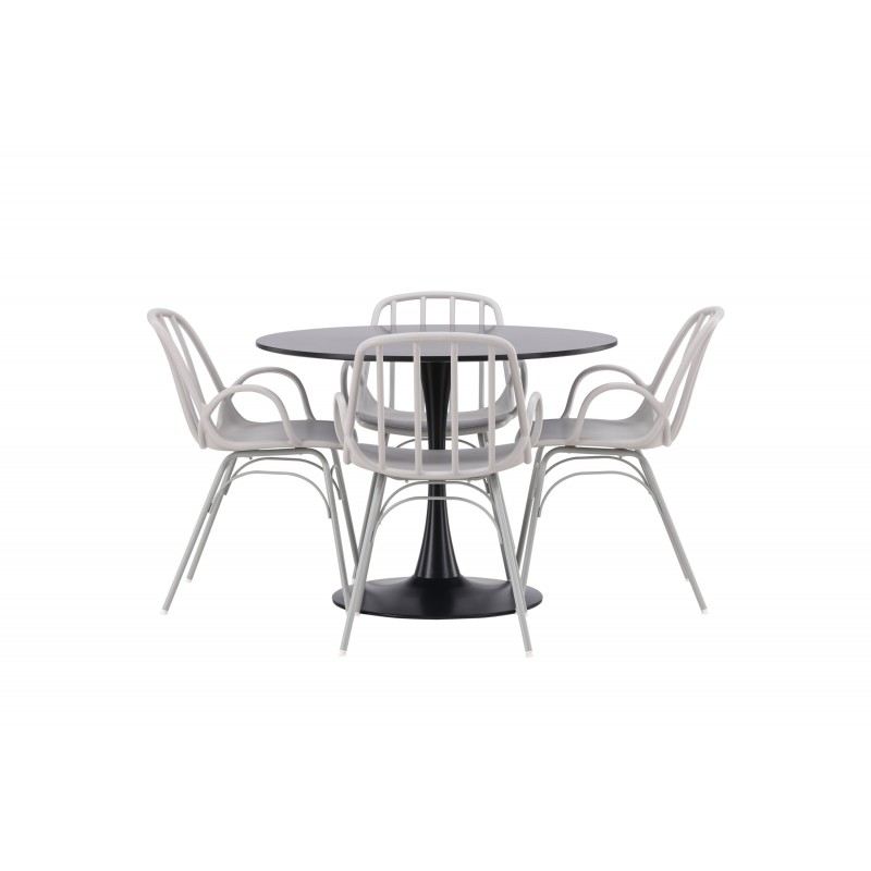 Spisebordssæt Glade med stole Dyron