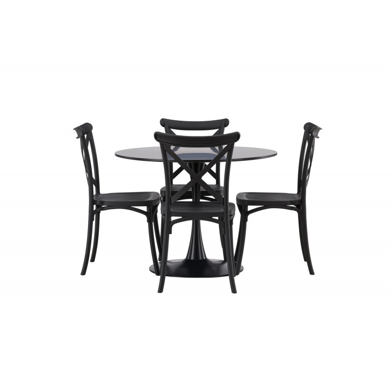 Glade Rundt Spisebordssæt