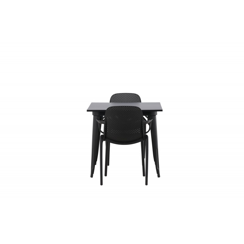 Tempe e Spisestue Sæt - Sort