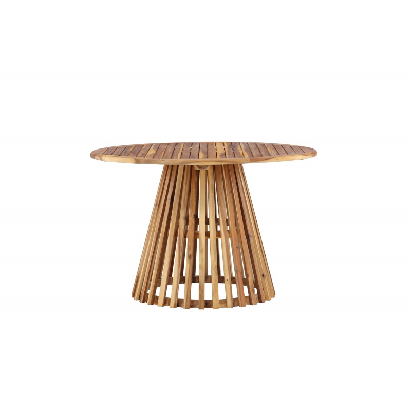 Lumpur Havebord Ø120 - Natur