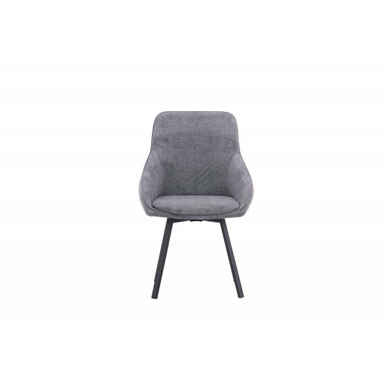 Rosie Spisebordsstol  - Sort og Grå