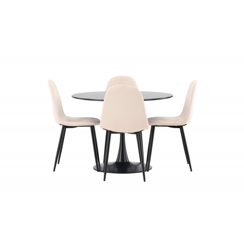 Glade Rundt Spisebordssæt