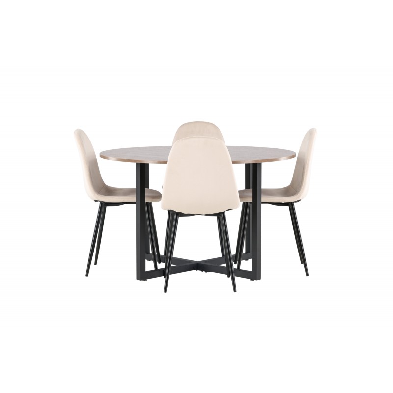 Durango Rundt Spisebordssæt