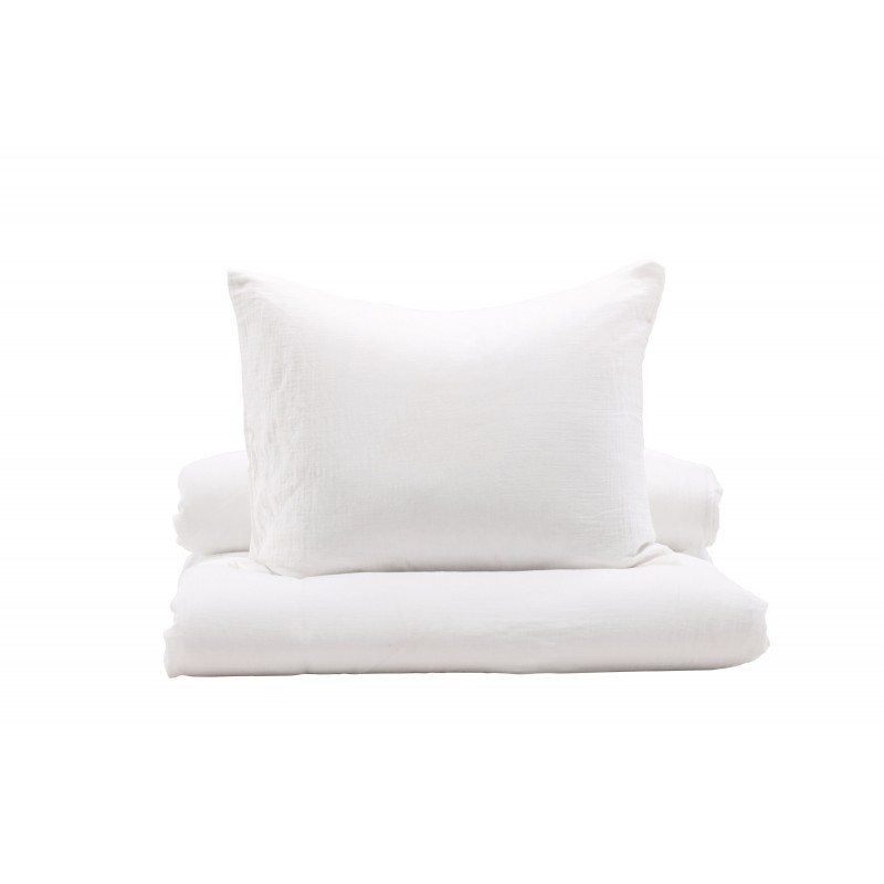 Mila Sengesæt - Hvid billede