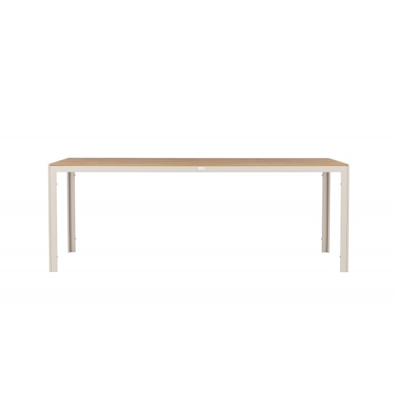 Break havebord 205 x 90 cm - Beige billede
