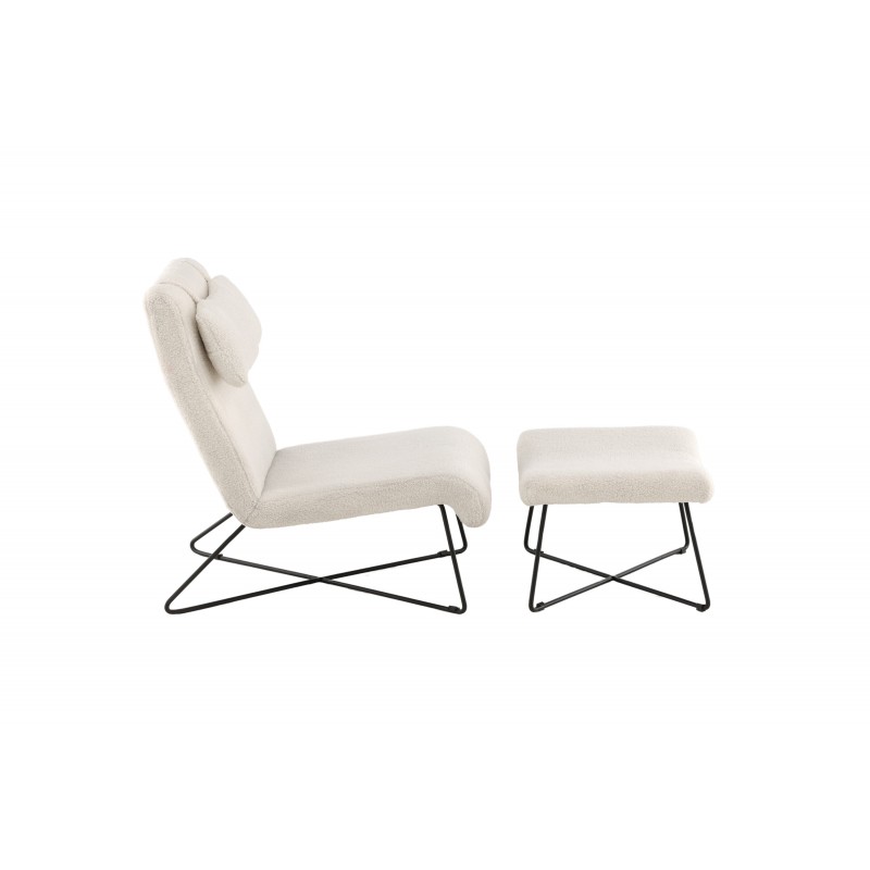 Laconia Loungestol - Hvid billede