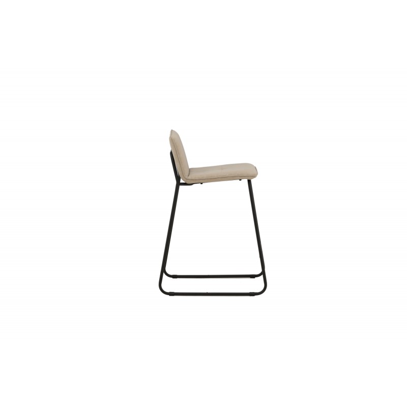 Bisbee Barstol - Beige og Sort billede
