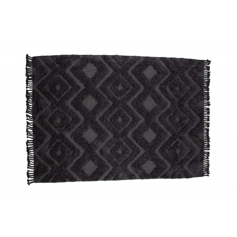 Hilma Tæppe - Mørkegrå billede