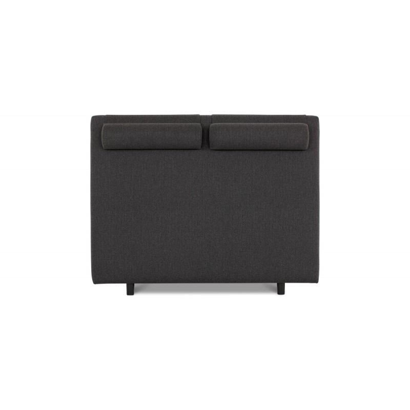 Aurora hovedgavl 140 cm - Mørkegrå