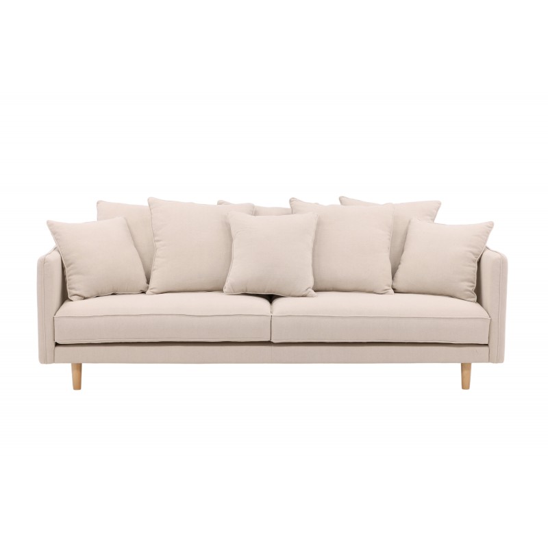 Segelskaren 3 personers Sofa  - Beige Stof