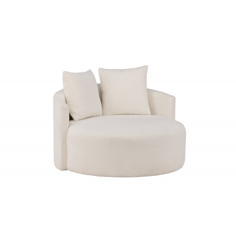 Kelso 2 personers Sofa  - Beige og Sort billede