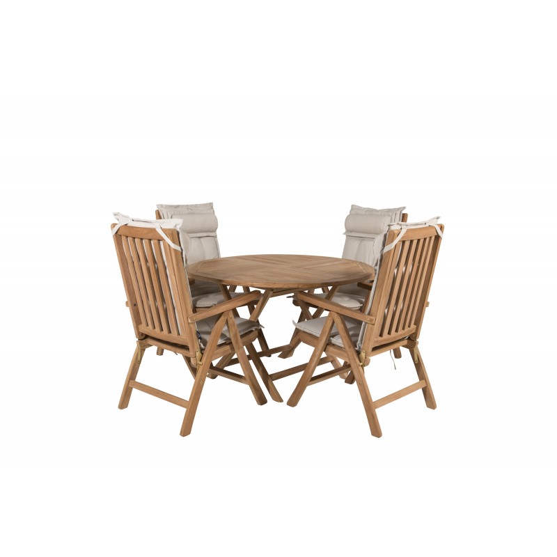 Kenya Rundt Spisebordssæt - Natur