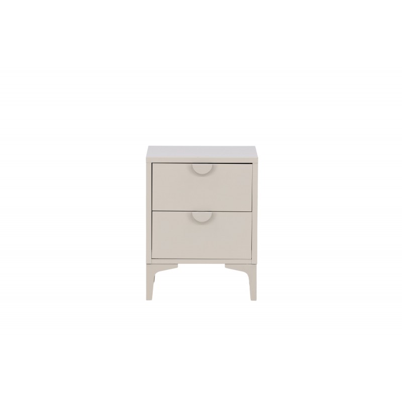 Piring Sengebord - Beige billede