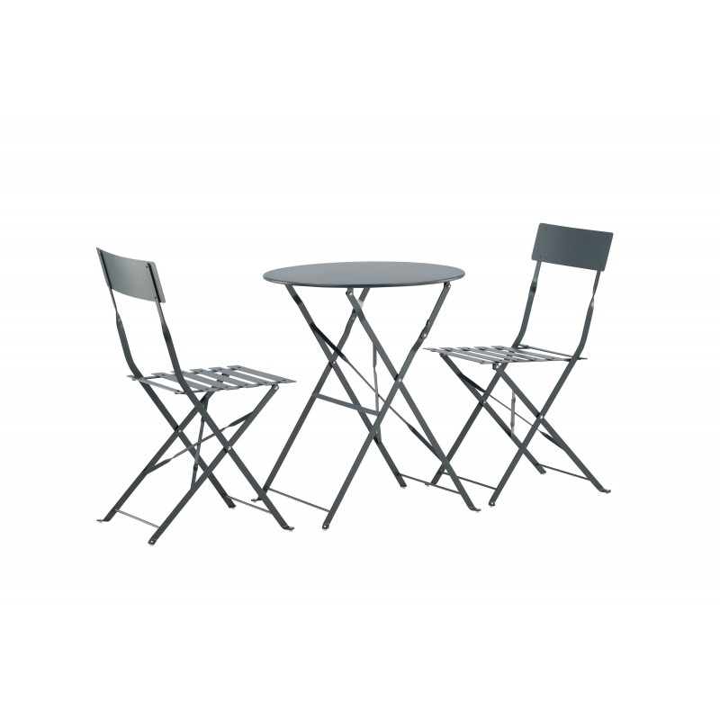 Marseille Café Sæt - Mørkegrå