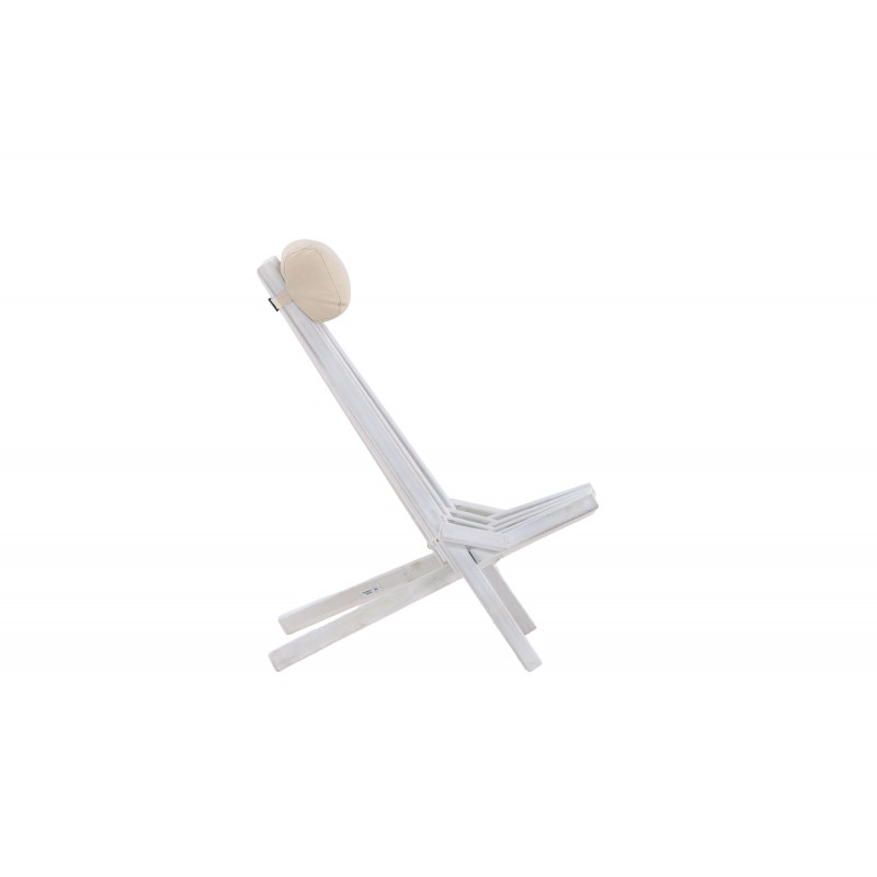 Asta Lounge Stol - Hvid billede