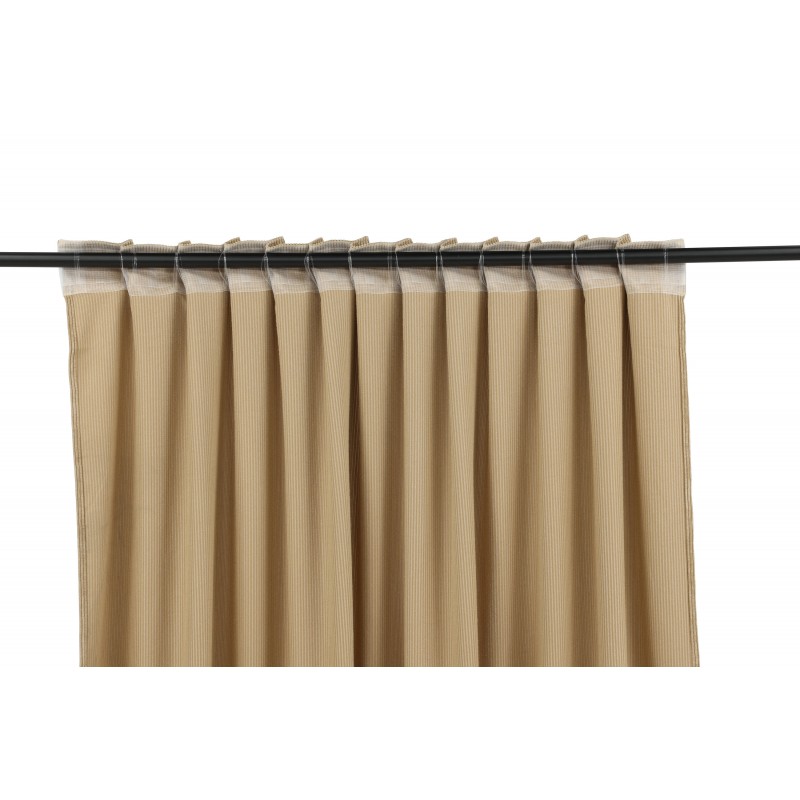 Elma Gardin H290 x B140cm - Sand billede