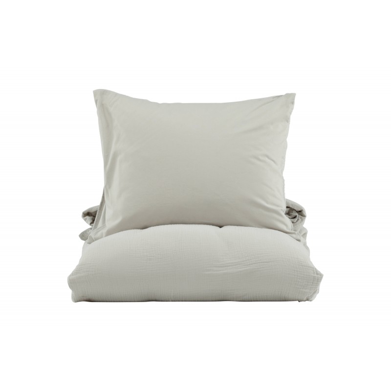 Mila Sengelinned Sæt  - Lysegrå