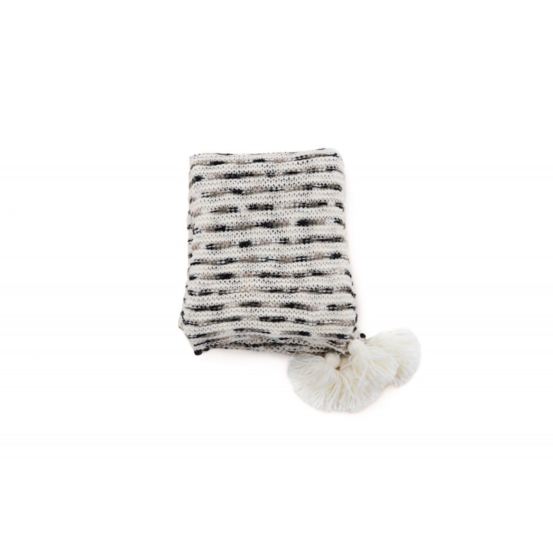 Unny Plaid  - Grå og Hvid