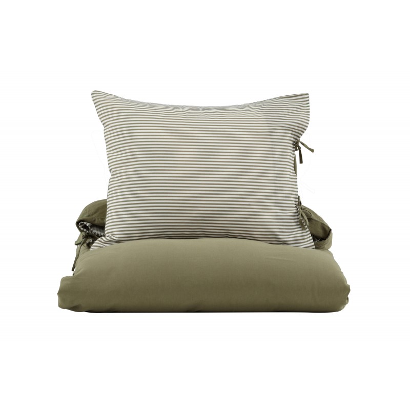 Jenna Sengelinned  - Mosgrøn og Hvid