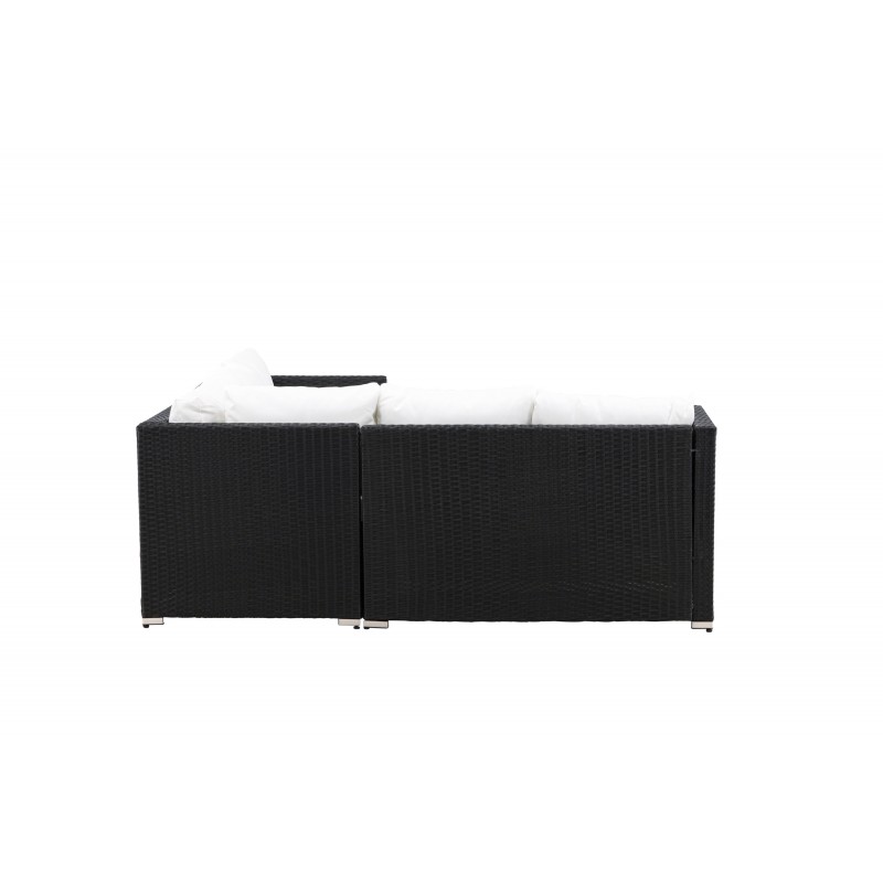 Kuba Hjørnesofa Sæt - Sort