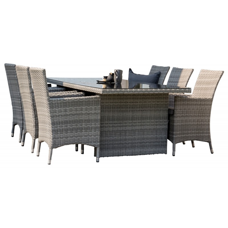 Padova t Spisebordssæt - Grå