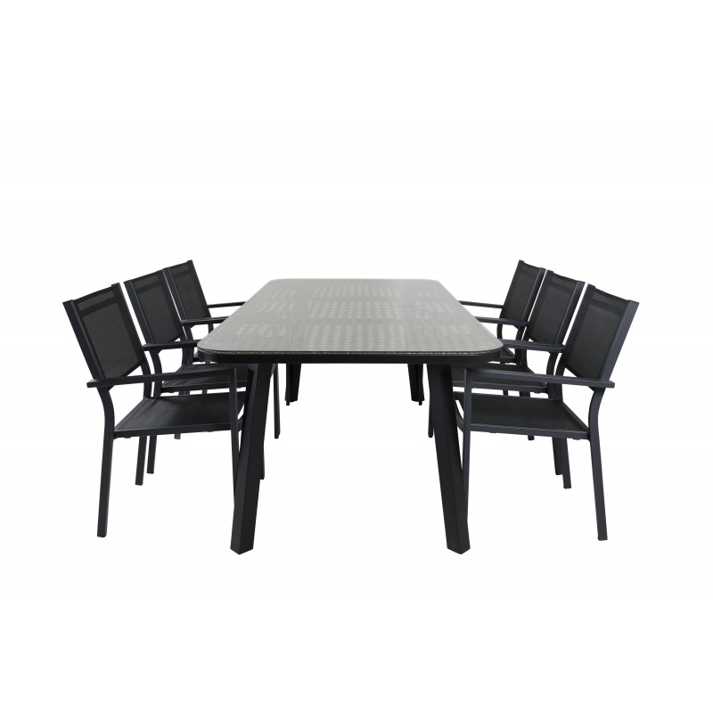 Paola e Loungesæt - Havemøbelsæt - Sort