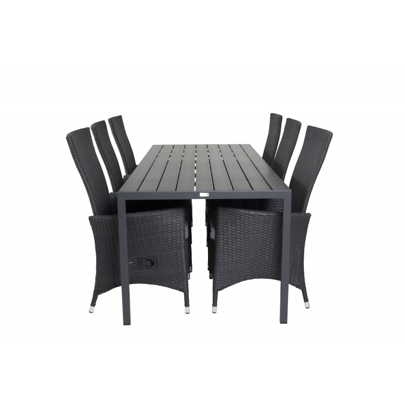 Break Loungesæt - Havemøbelsæt - Sort