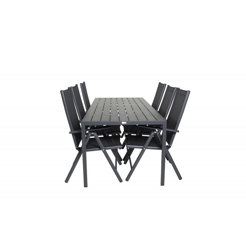 Break Loungesæt - Havemøbelsæt - Sort