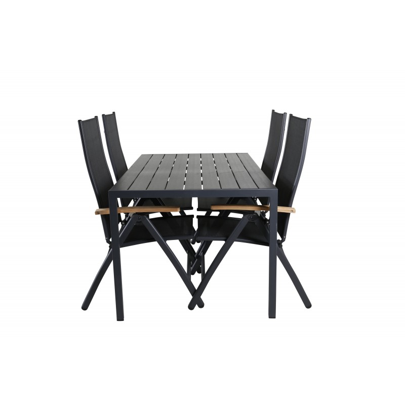 Break Loungesæt - Havemøbelsæt - Sort