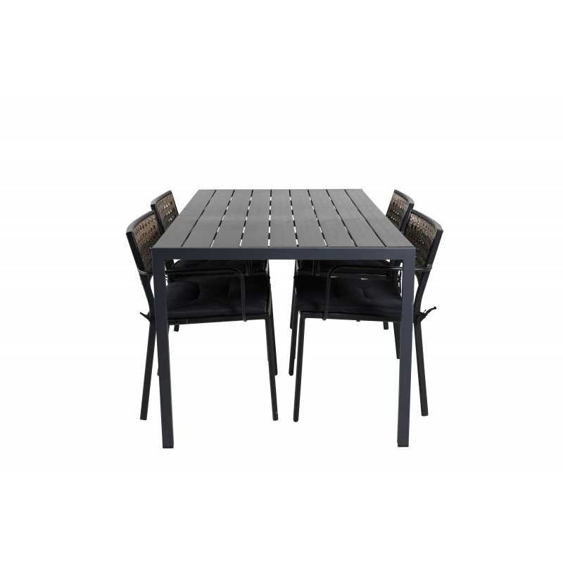 Break Loungesæt - Havemøbelsæt - Sort