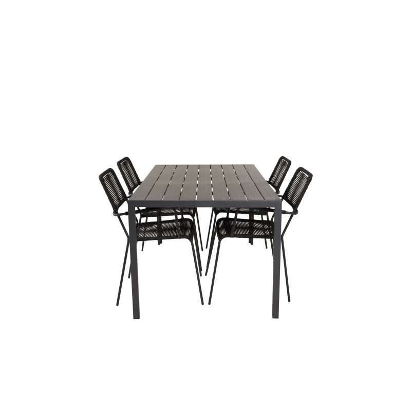 Break Loungesæt - Havemøbelsæt - Sort