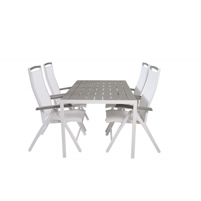 Break Loungesæt - Havemøbelsæt - Grå,Hvid