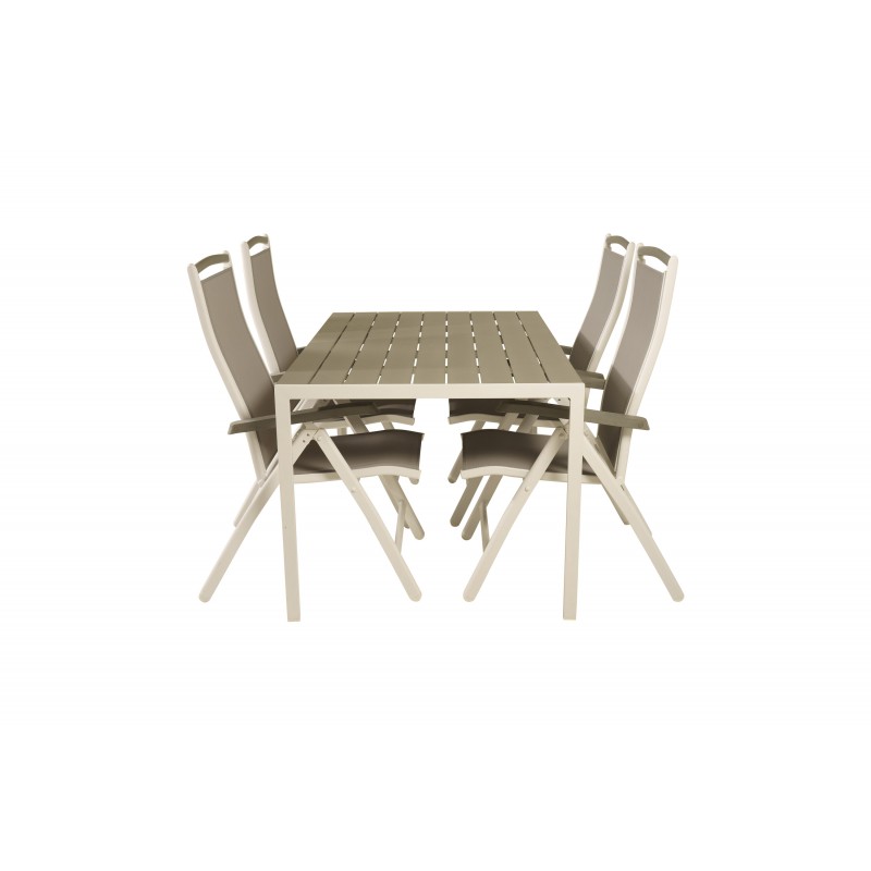 Break Loungesæt - Havemøbelsæt - Grå,Hvid