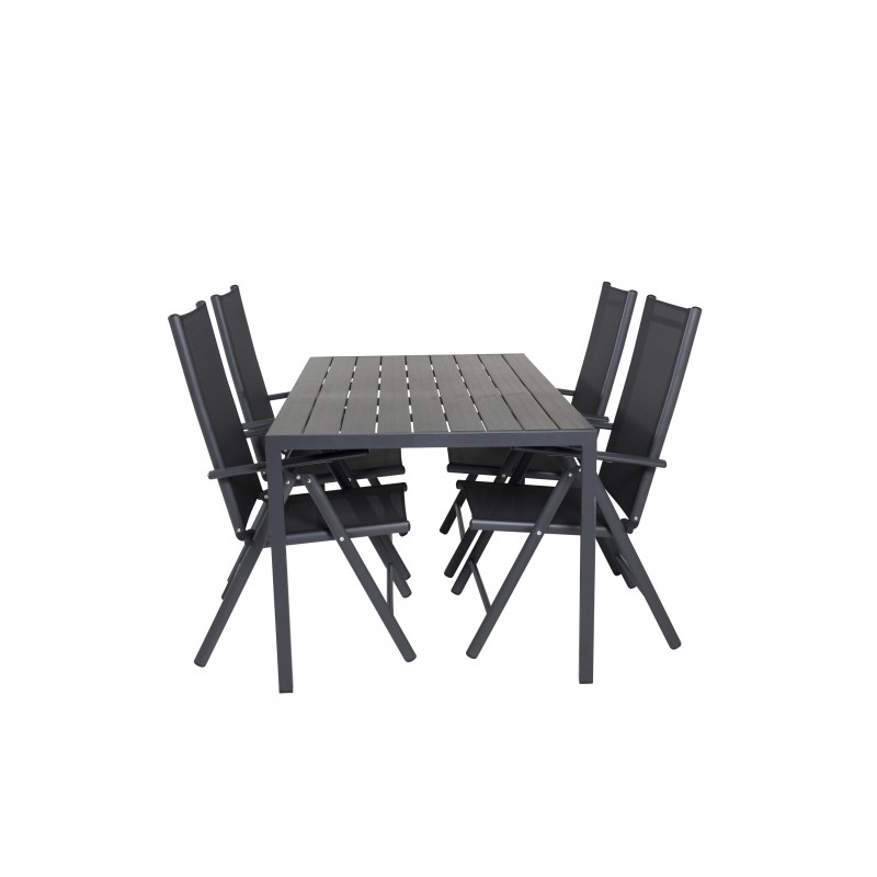 Break Loungesæt - Havemøbelsæt - Sort