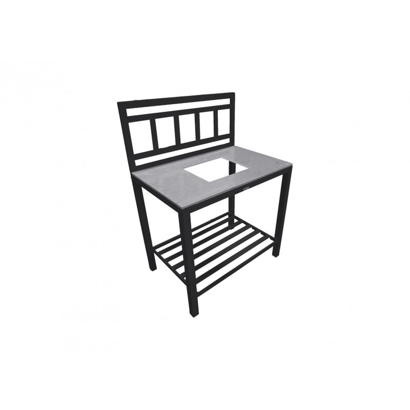 Atlantis Køkken - Sort,Sølvgrå billede