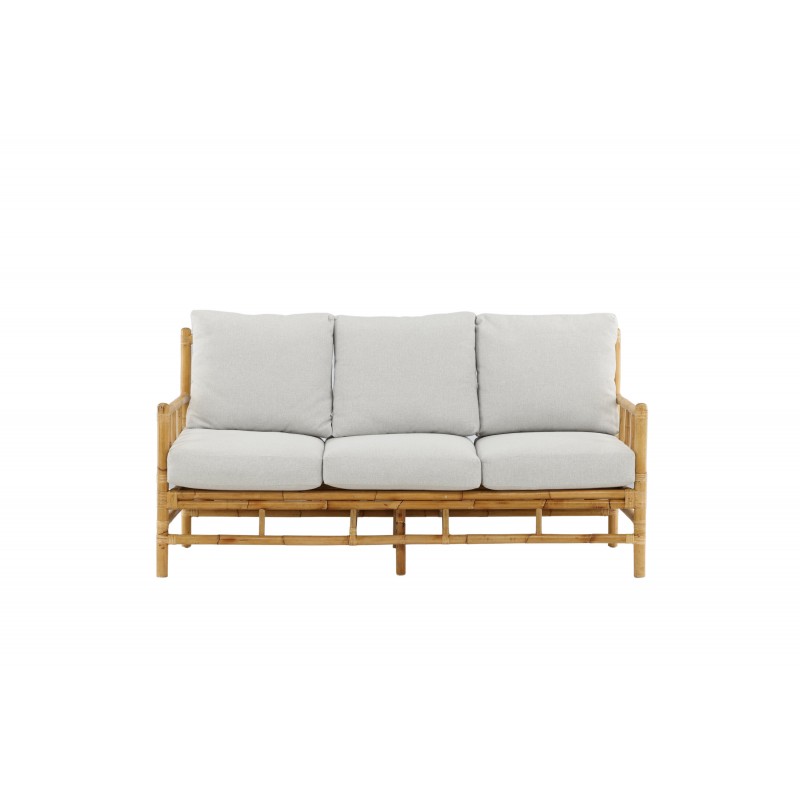 Cane 3 personers haveSofa - Lysegrå,Natur billede