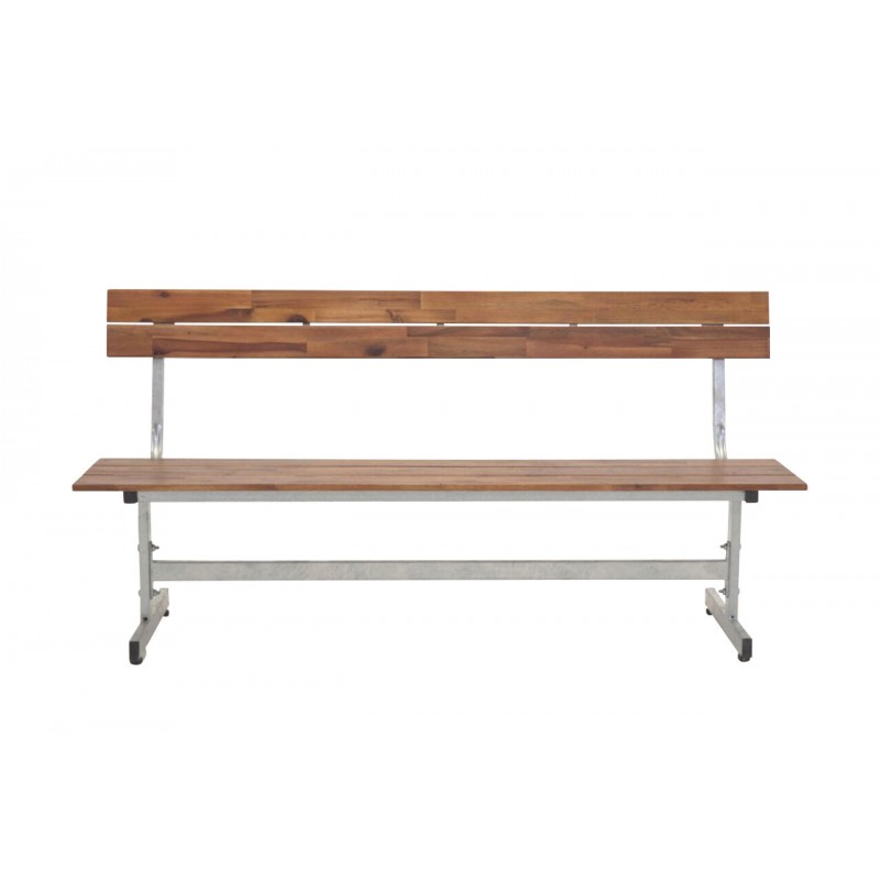 Lie Bænkesofa - Natur,Sølvgrå