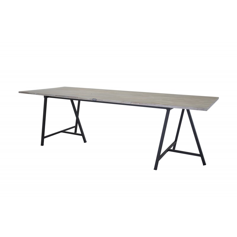 Jepara Spisebord - Sort og Grå billede