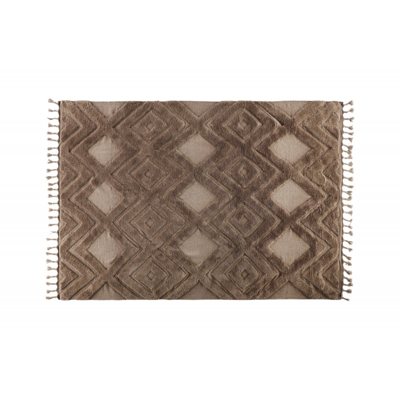 Dahlia Tæppe 200 x 300 cm - Mørkebrun