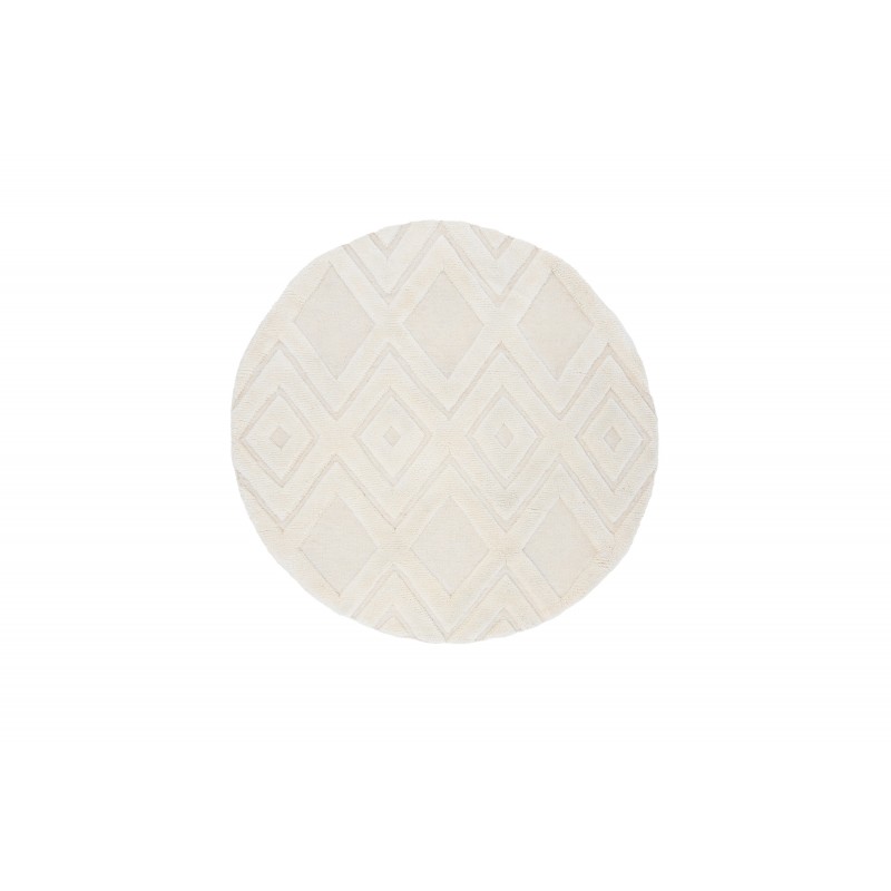 Dahlia Tæppe - Hvid